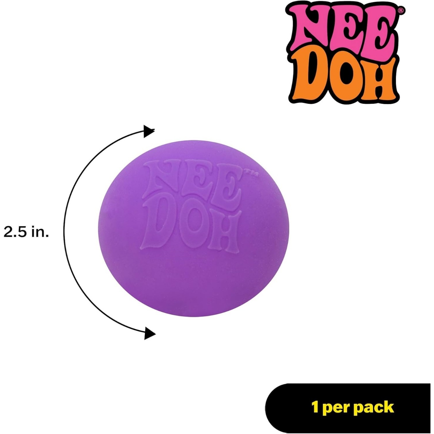 NeeDoh Original Sensory Ball – Pink - Image 24
