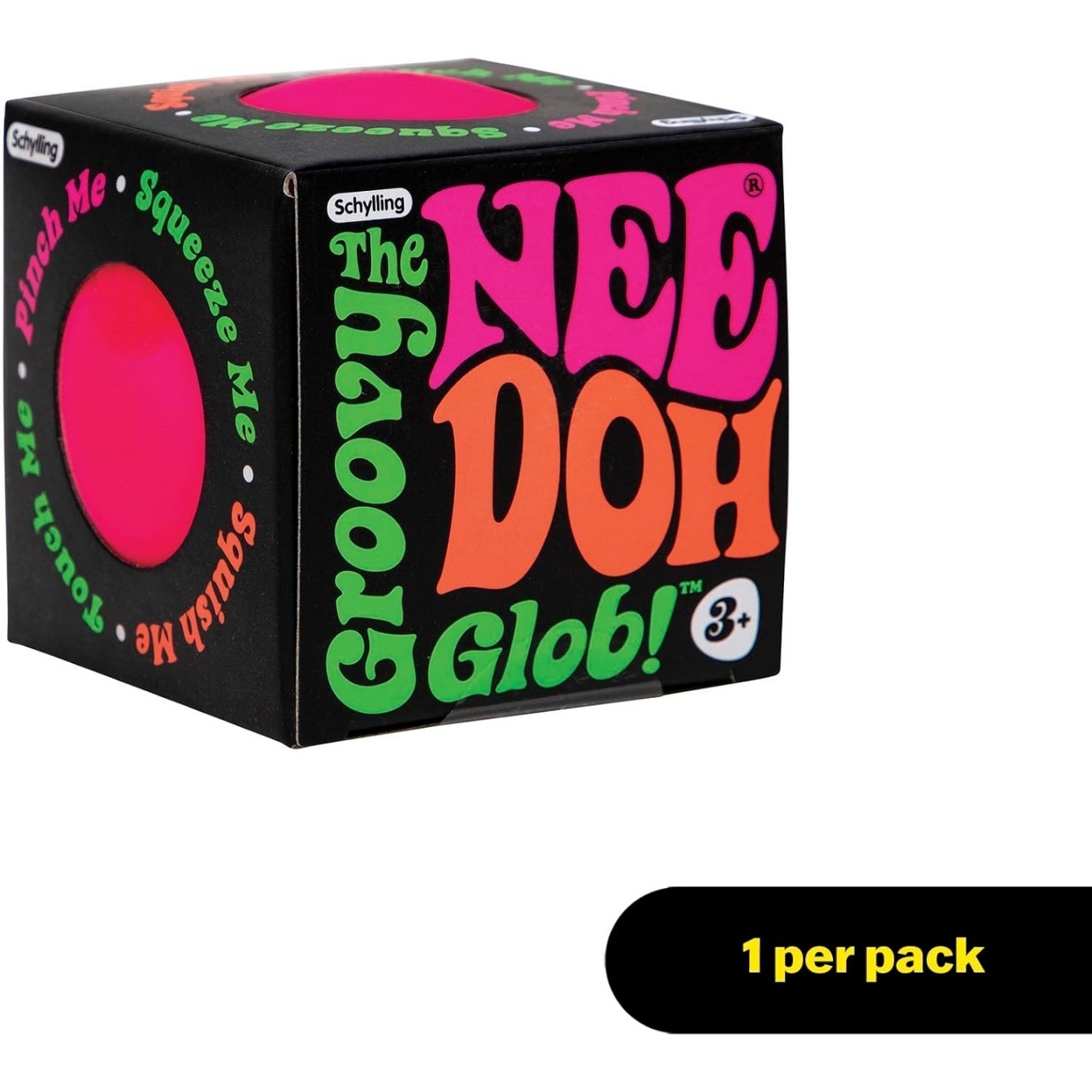 NeeDoh Original Sensory Ball – Pink - Image 2