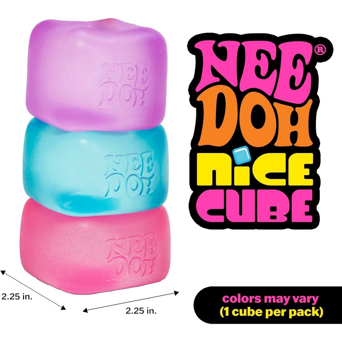 NeeDoh Nice Cube – Assorted – 1 Pack - Image 7
