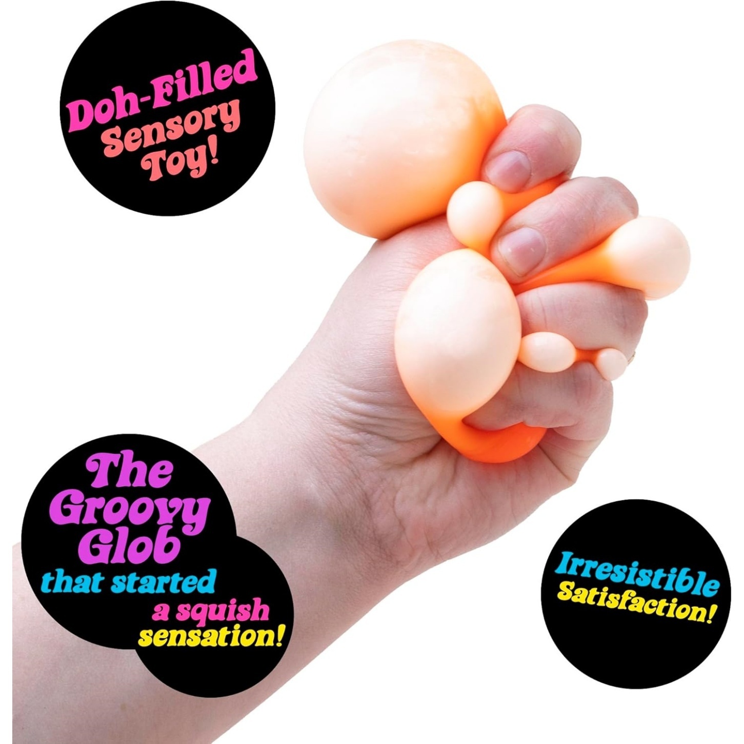 NeeDoh Original Sensory Ball – Pink - Image 28