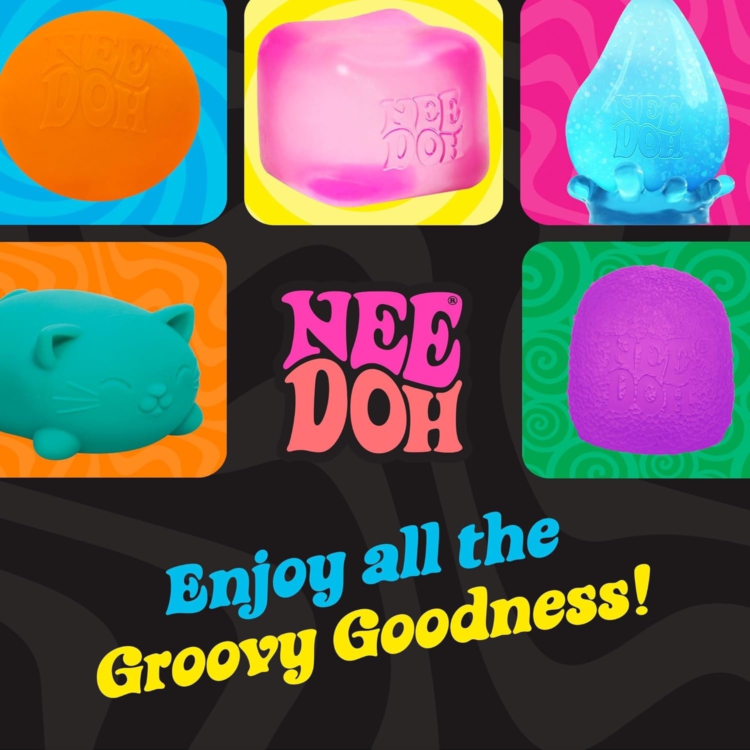 NeeDoh Teenie Globs – Mini Sensory Balls – 18 Pack - Image 6