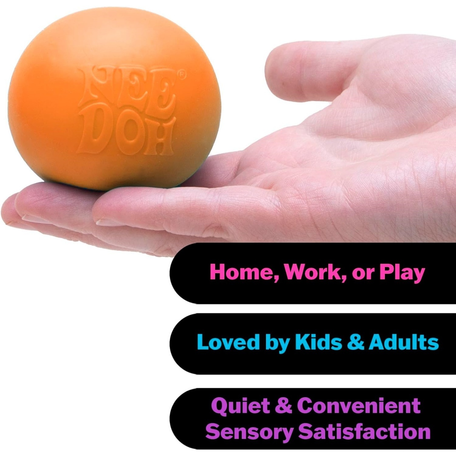NeeDoh Original Sensory Ball – Pink - Image 29